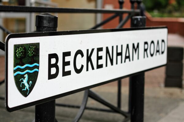 Beckenham Road Sign, Central of Beckenham Beckenham Lock Specialists